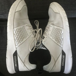 Supra White Skate Shoe